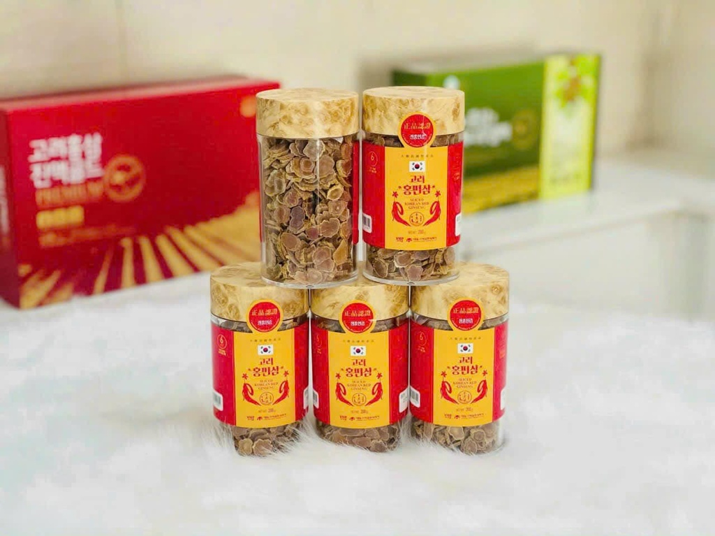 Hồng Sâm Khô Thái Lát
